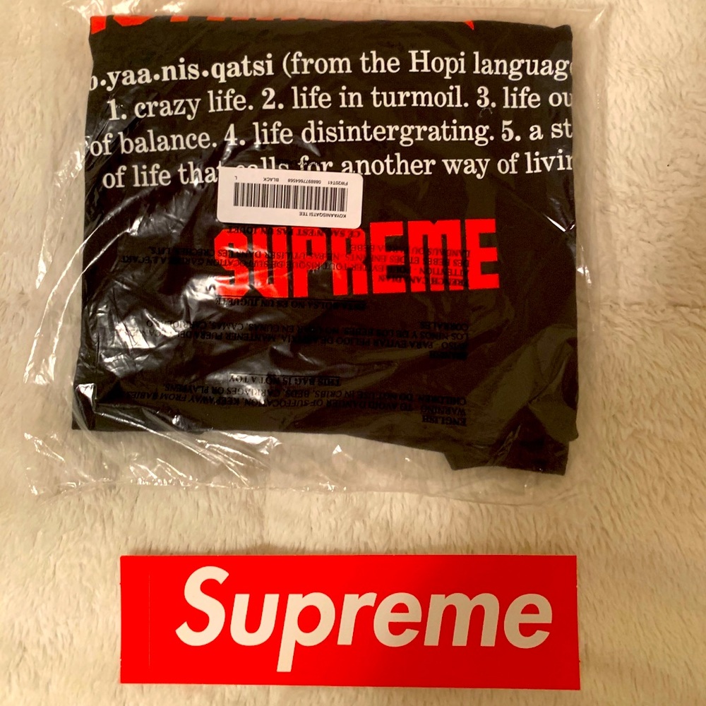 Supreme Koyaanisqatsi Tee